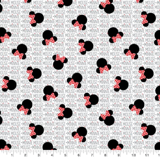 Disney® All Over Minnie Mouse Cotton Fabric
